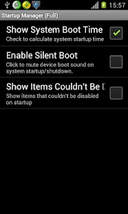 Startup Manager (Free) Screenshot