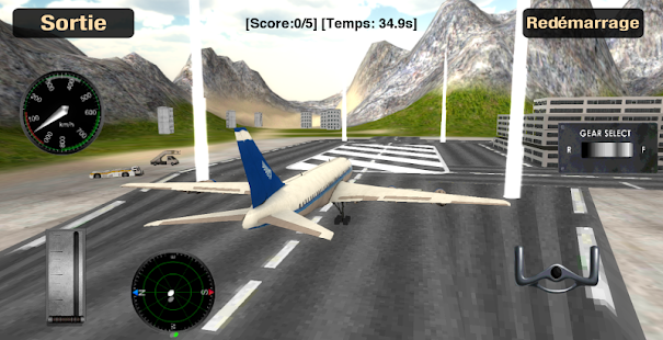 Avion Simulateur De Vol 3D Screen 2