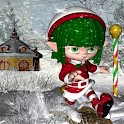 Merry Xmass Background logo