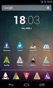 TriMinimal Apex Nova ADW Theme