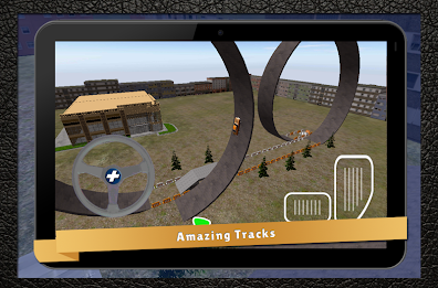 stunt cars jump training park poster 12