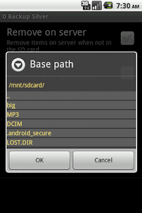 0 Backup Gold Screenshots 6