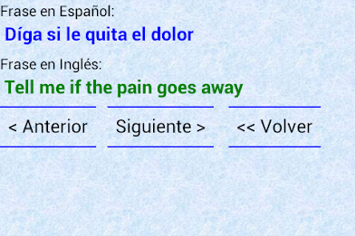 Spanish-English medical phrases poster 6