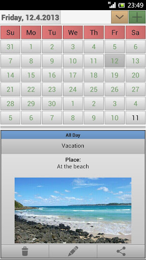 Easy Calendar +