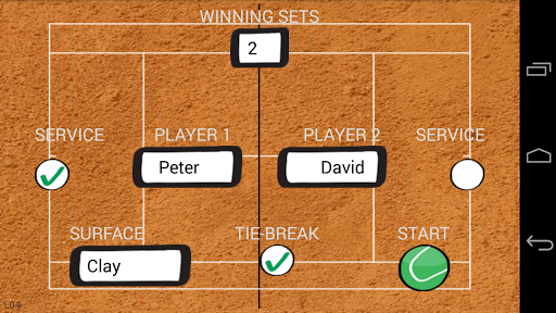 Tennis Scout PRO Score Keeper