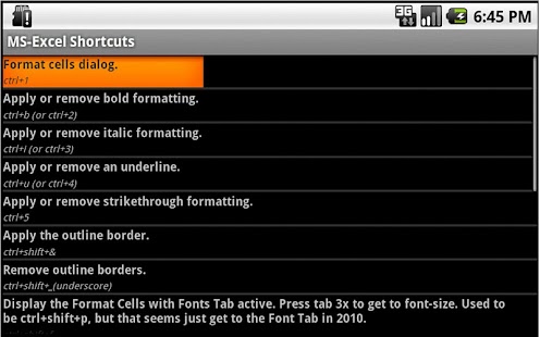 How to download MS-Excel Shortcuts 2.0 apk for pc