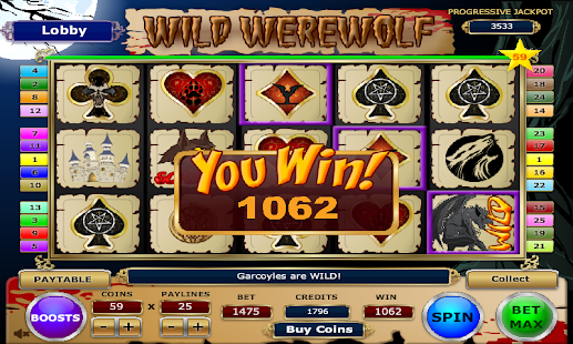 Wild Werewolf Slots Screenshots 8