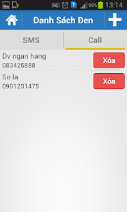 Chặn cuộc gọi-Mẫu tin nhắn Screenshots 4