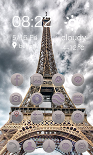 【免費個人化App】Eiffeltower Theme & Wallpapers-APP點子