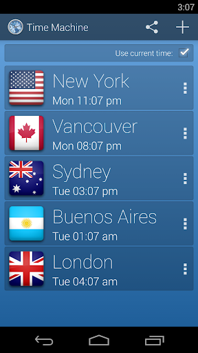 Time Machine - World Clock