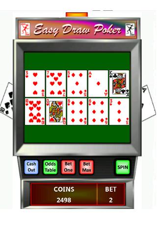 Easy Draw Poker Screen 2