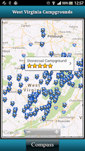 West Virginia Campgrounds - náhled