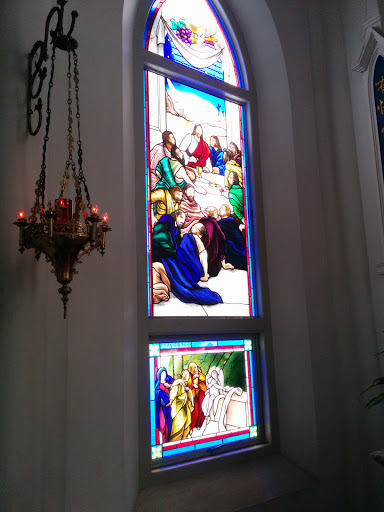 Glass Mural of the Last Supper