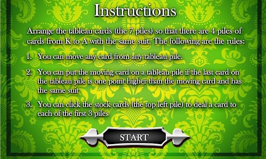 Android application Scorpion Solitaire Premium screenshot
