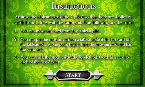 Android application Scorpion Solitaire Premium screenshort