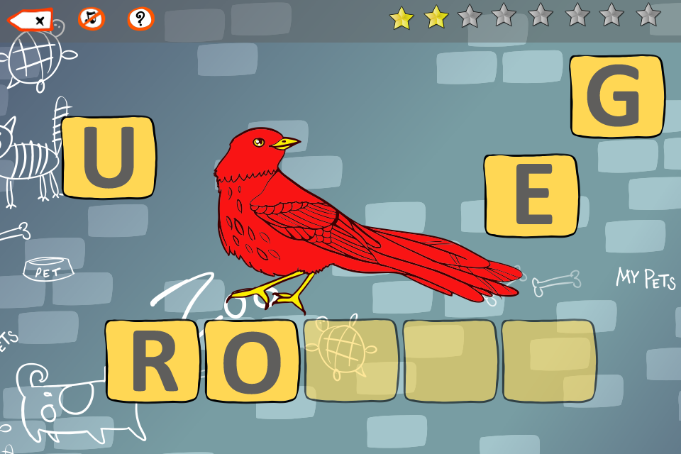Android application French for kids :  COLORS screenshort