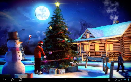 Christmas 3D Live Wallpaper - screenshot thumbnail