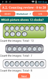 Kids Math - Educational Game and Worksheet Free poster 5