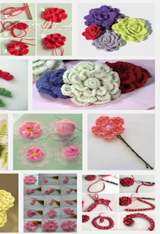 `Easy Crochet Flower Tutorialのおすすめ画像3