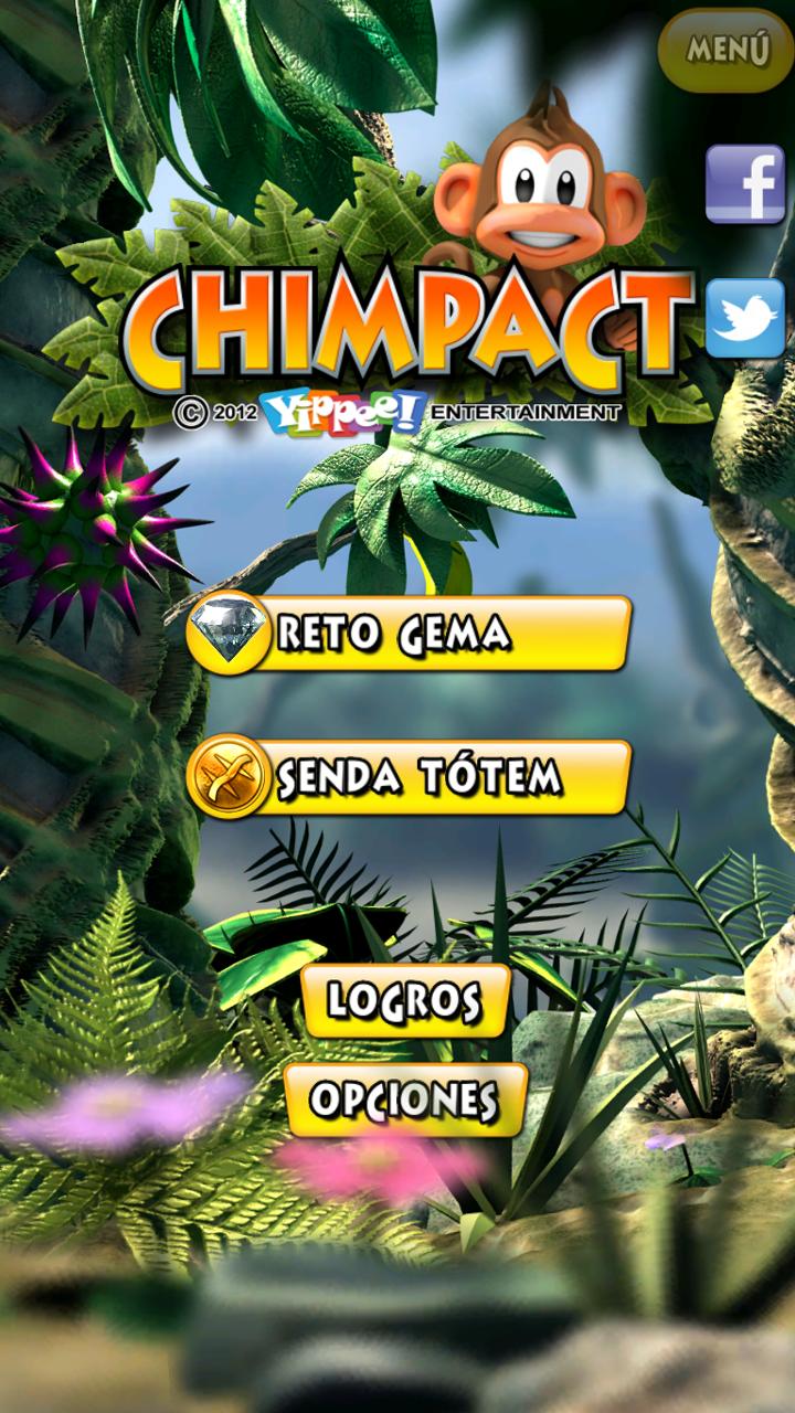 Android application Chimpact screenshort