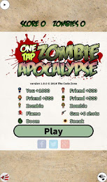 One Tap Zombie Apocalypse poster 1