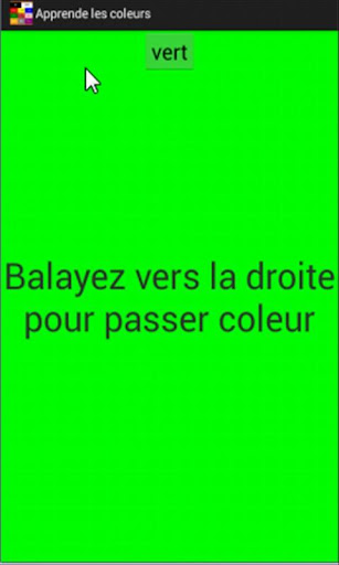 Apprende les coleurs