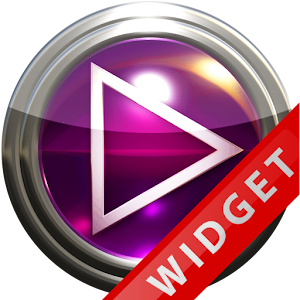 Poweramp Widget Pink Glas.apk 2.08-build-208