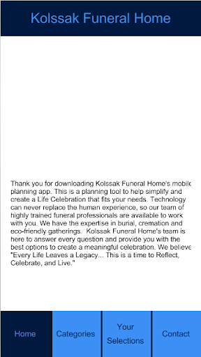 【免費購物App】Kolssak Funeral Home-APP點子