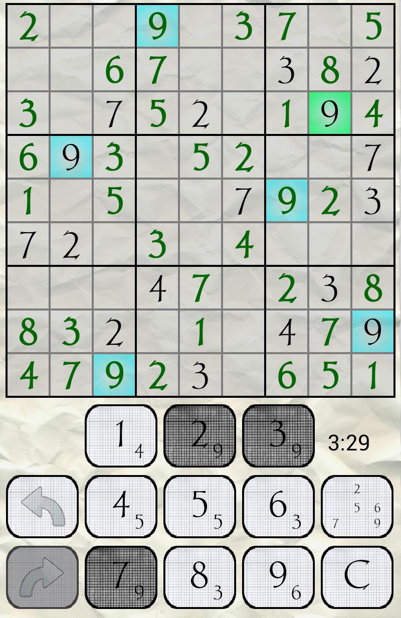 Sudoku Screen 2