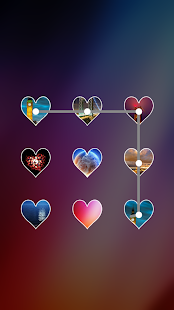 download Love Pattern Lock Screen free