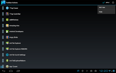 Taskbar - Windows 8 Style - screenshot thumbnail