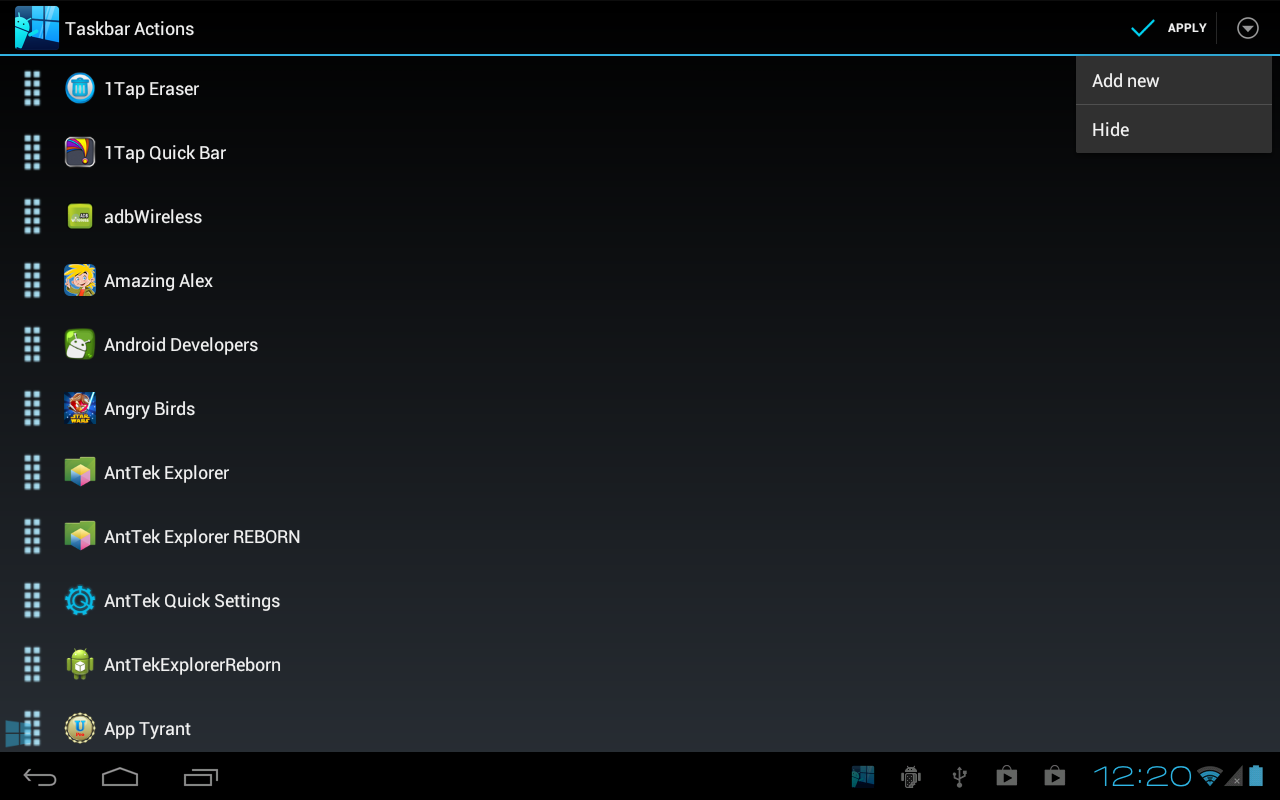 Taskbar - Windows 8 Style - screenshot