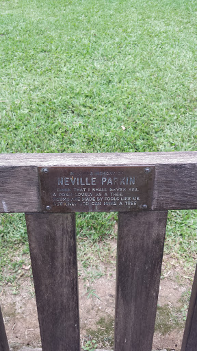 Neville Parkin Memorial Bench