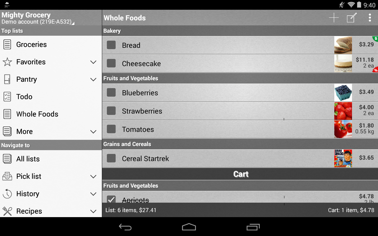 mighty groceries shopping full apk download