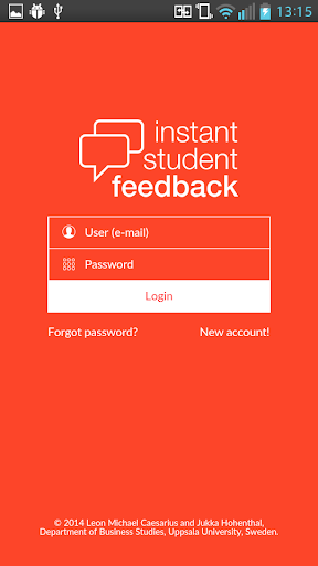 Instant Student Feedback