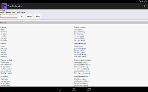 How to get The Conjugator Free 1.12 unlimited apk for bluestacks