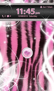 Ultra Cute Pink Zebra Locker