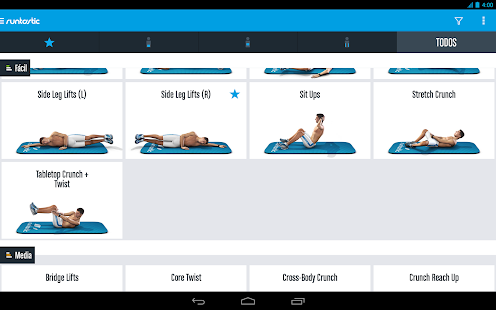 Runtastic Six Pack Abs Workout - screenshot thumbnail