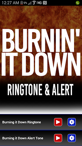 Burnin It Down Ringtone