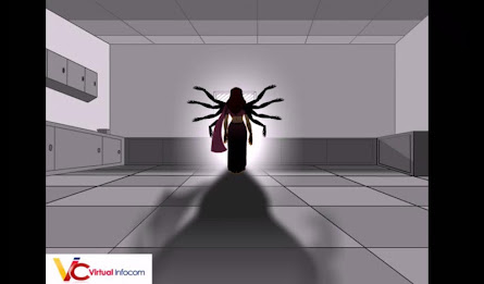 Durga Puja Animated poster 9