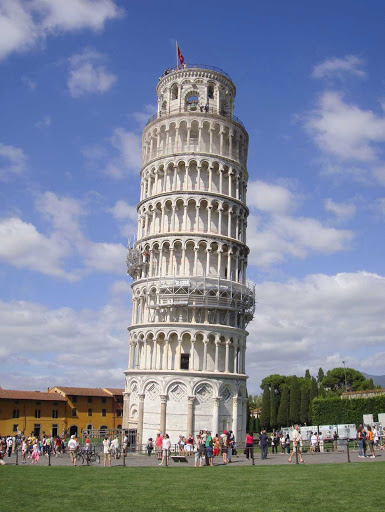 Italy's iconic Tower of Pisa began tilting only a few years after construction began in 1173. On your next Royal Caribbean cruise, plan a day trip to Pisa and  climb to the top, if you're so inclined.