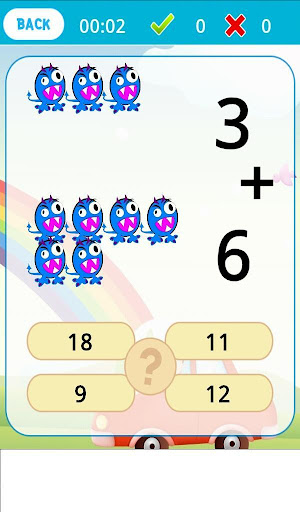 Alien Easy Math Game