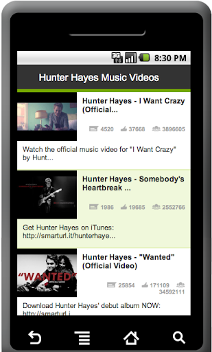 Hunter Hayes Music Videos