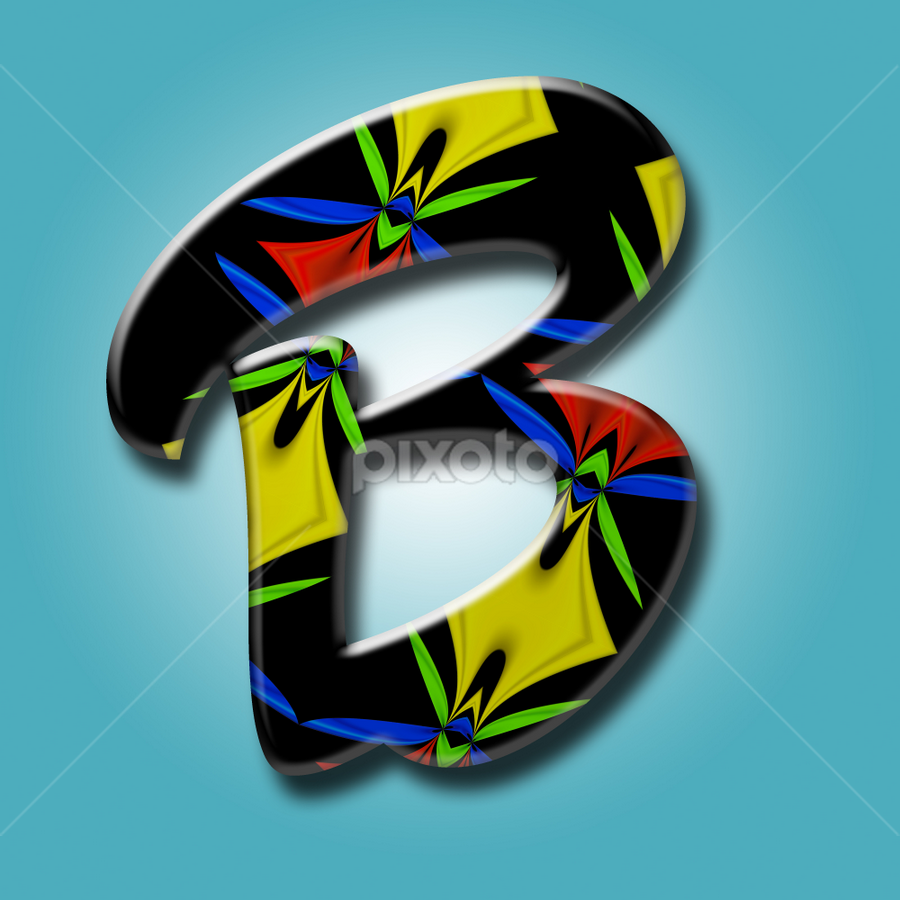 Alphabet B Single Letters Typography Pixoto