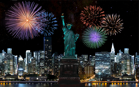 Liberty USA Fireworks LWP screenshot 1