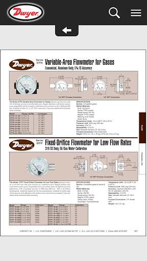 Dwyer Instruments Intl Catalog