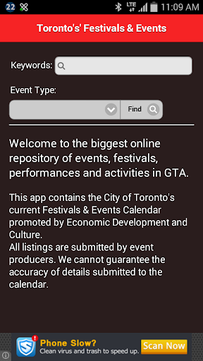 Toronto Festivals and Events