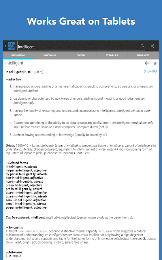 Dictionary.com Android