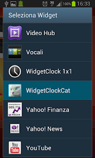 Cat Clock OrologioGatto Widget Screenshots 2