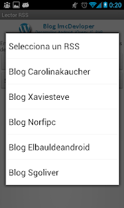 Lector RSS screenshot 6